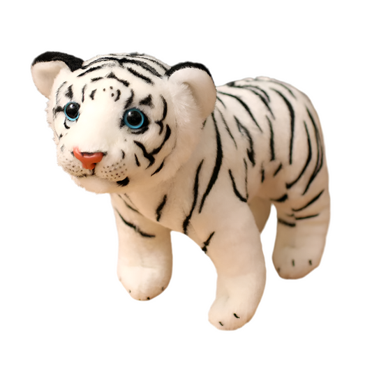 Peluche tigre blanc Alba 40cm