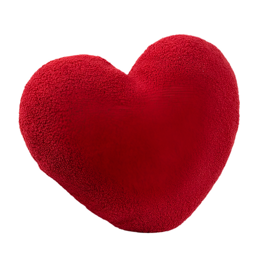 Peluche coeur rouge