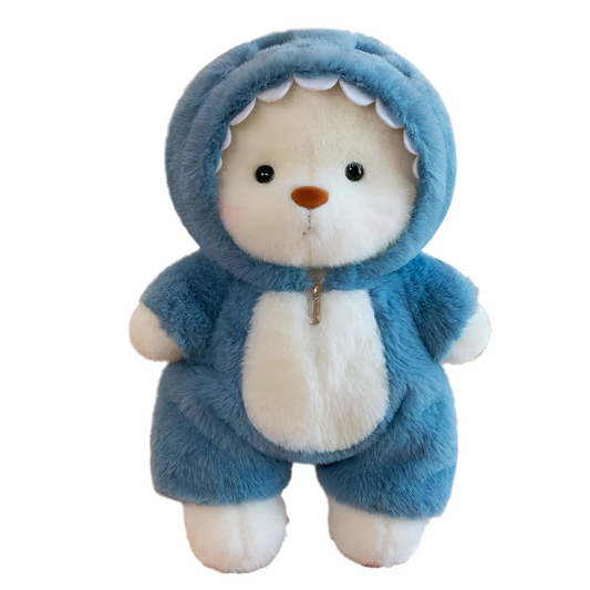 Ours en peluche habillé Nino 40cm