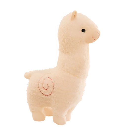 Peluche alpaga blanc Nube 25cm