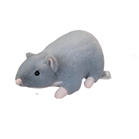 Peluche souris grise Chiffon 32cm