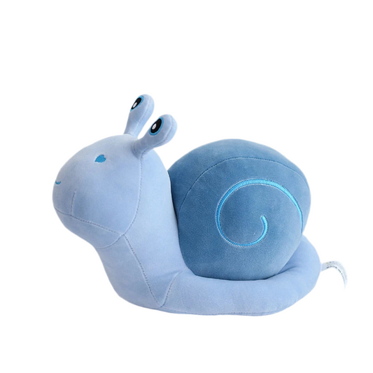 Peluche escargot bleu Bleutille 22cm