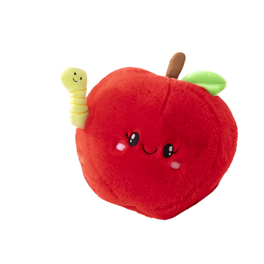 Peluche pomme rouge mignonne Rougeline 25cm