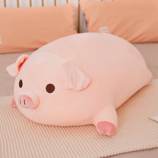 Peluche cochon géante Bouboule 80cm