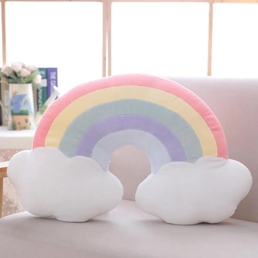 Peluche arc-en-ciel Lumi 50cm