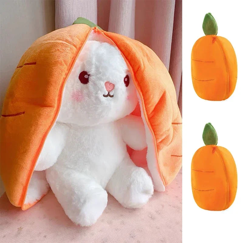 Peluche lapin carotte Lapicarotte 25cm