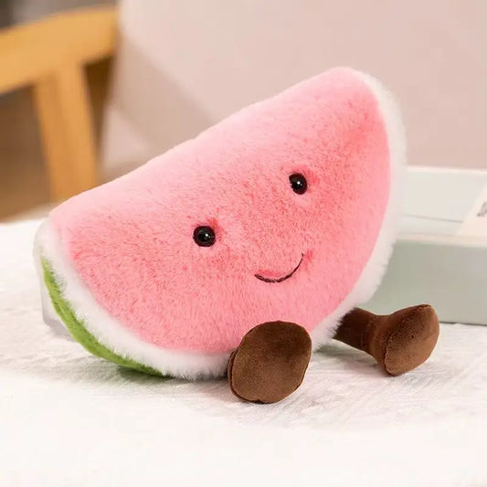 Peluche pastèque mignonne Pépita 22cm