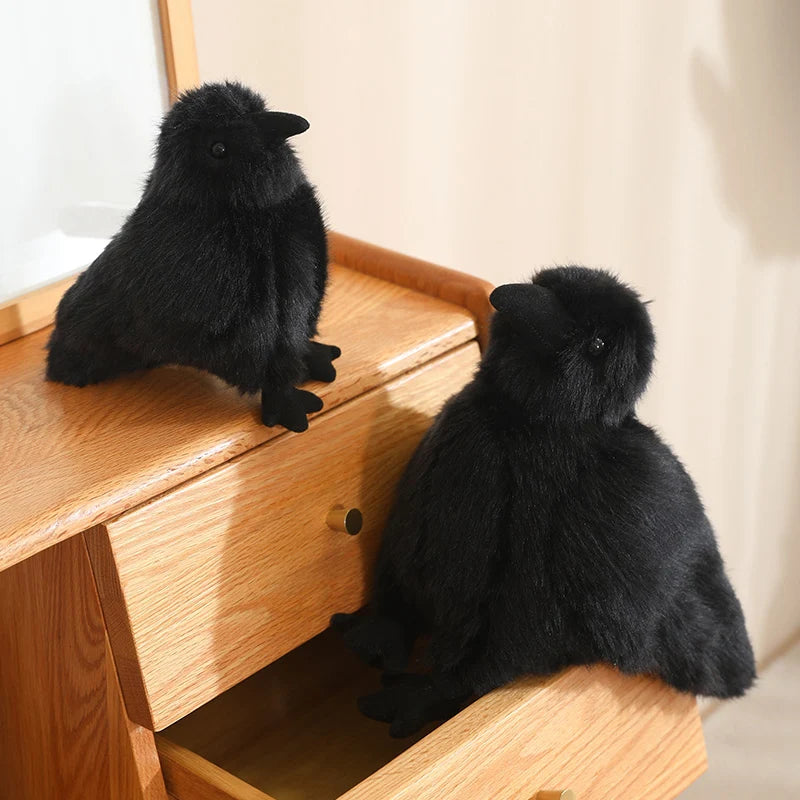 Peluche corbeau Obscur 20cm