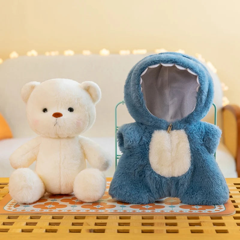 Ours en peluche habillé Nino 40cm