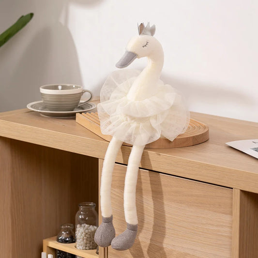 Peluche cygne blanc Odette 40cm