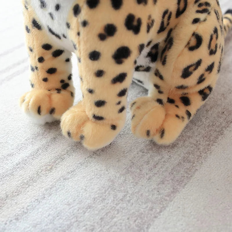 Peluche panthère tâches noires Zara 33cm