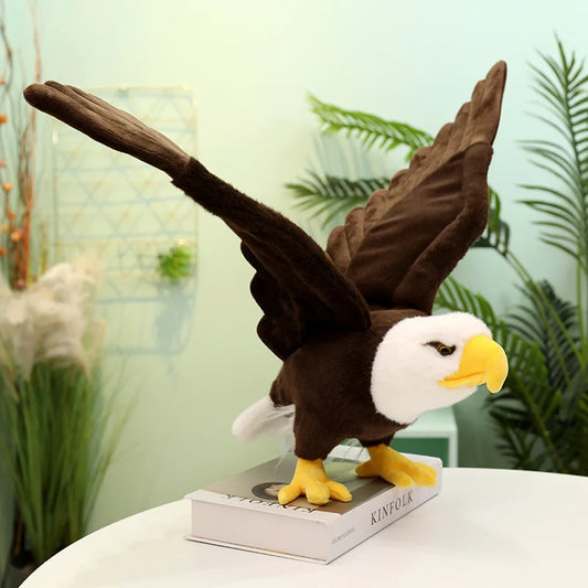 Aigle en peluche Becbec 60cm