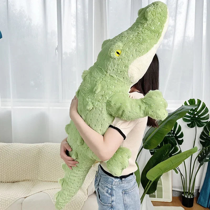 Peluche crocodile géant Croky 110cm