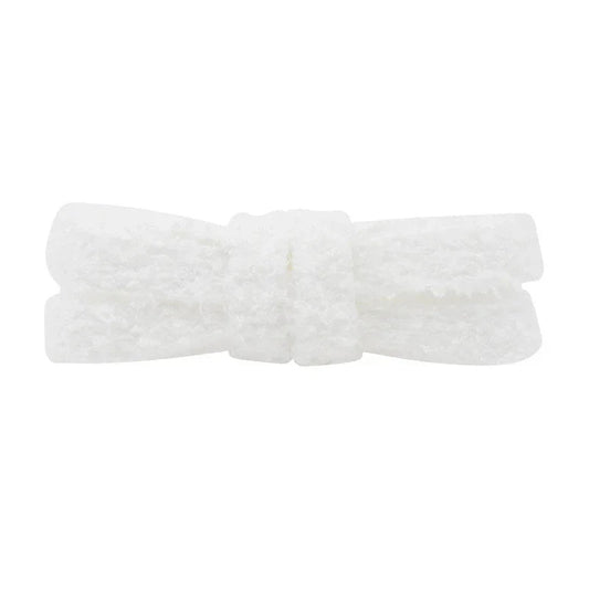 Lacet peluche blanc 100cm