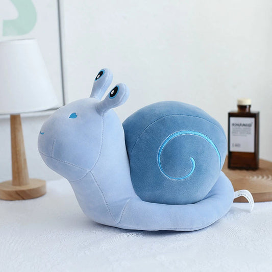 Peluche escargot bleu Bleutille 22cm