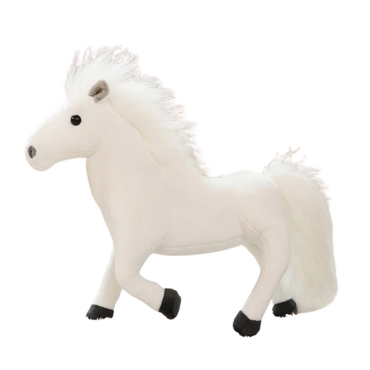 Peluche cheval blanc Blanco 25cm