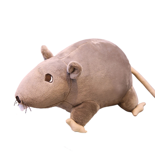 Peluche rat gris Emile 20cm